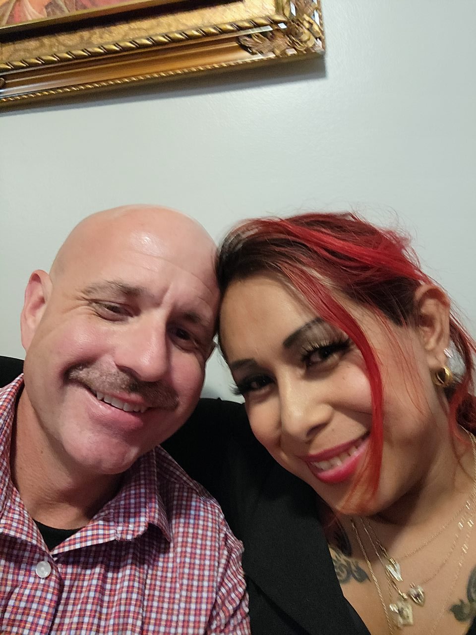 Michael Karl McNeil with his wife Zennin Sedacey-McNeil