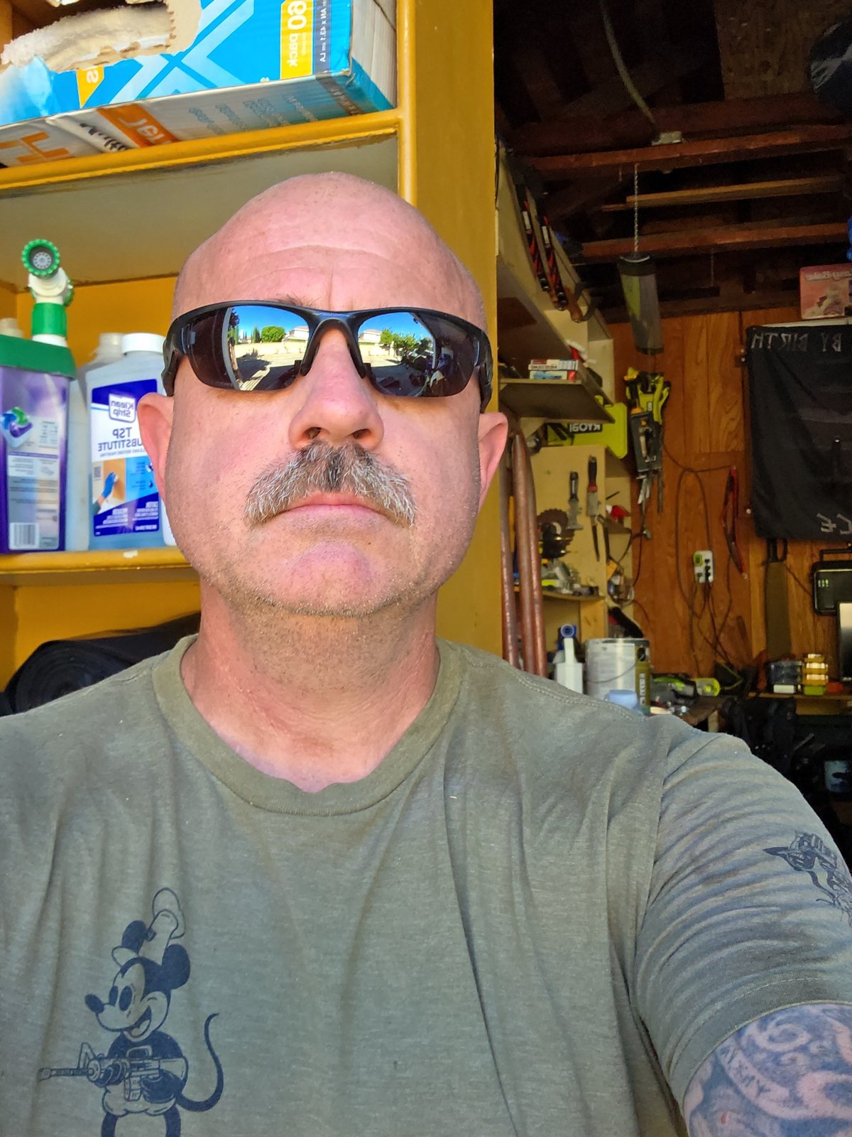 Michael Karl McNeil at home